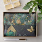 Emerald Dreams Fantasy Forest Queen Decoupage 薄葉紙 (ギフト)