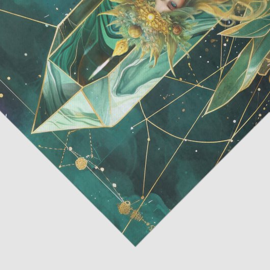 Emerald Dreams Fantasy Forest Queen Decoupage 薄葉紙 (詳細)