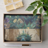 Emerald Dreams Fantasy Forest Queen Decoupage 薄葉紙 (ギフト)