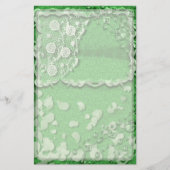 Emerald Dreams Junk Journal Style Trompe L'oeil 便箋 (正面)