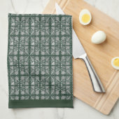 Emerald Essence Kitchen Towels キッチンタオル (四つ折り)