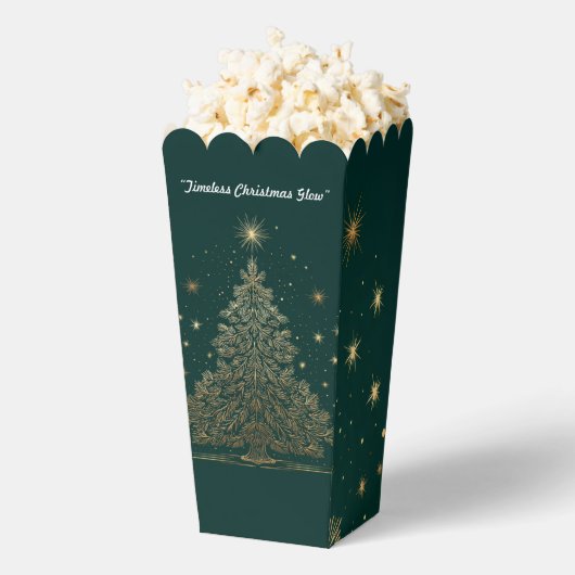 “Emerald Festive Opulence” フェイバーボックス (はじけた状態)