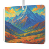 Emerald Forest Watercolor  カーエアーフレッシュナー (左)