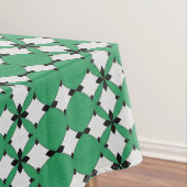 Emerald Geometric Abstract Pattern Design 1314 テーブルクロス (インサイチュ)
