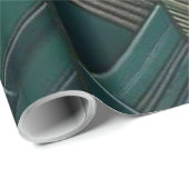 Emerald Geometry – Modern Art Deco Paper ラッピングペーパー (ロールコーナー)