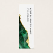 Emerald Gold Clothing Price Hang Tag (裏面)