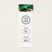 Emerald Gold Clothing Price Hang Tag (正面)