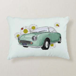 Emerald Green Figaro accent pillow アクセントクッション