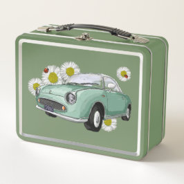 Emerald Green Figaro lunch box メタルランチボックス