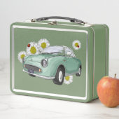Emerald Green Figaro lunch box メタルランチボックス (インサイチュ)