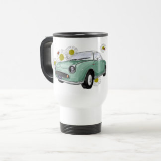 Emerald Green Figaro mug - reisbeker トラベルマグ