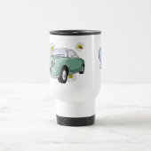 Emerald Green Figaro mug - reisbeker トラベルマグ (中央)