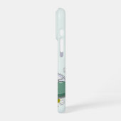 Emerald Green Figaro phone case - telefoonhoesje iPhoneケース (左側面)