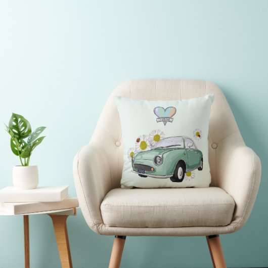 Emerald Green Figaro pillow クッション (椅子)