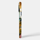 Emerald Green Gold Leaf Aesthetic Phone Case Case-Mate iPhoneケース (裏面 / 左)