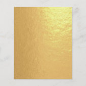 Emerald Green Gold Printed Name Wedding Place Card (裏面)