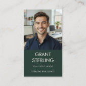 Emerald Green Photo Real Estate Realtor 名刺 (正面)