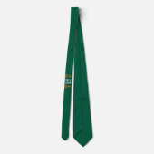 Emerald Green “This Is My Lucky Tie” ネクタイ (裏面)