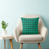 Emerald Green Throw Pillow クッション (椅子)