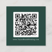 Emerald Greenery座標QRコード詳細 エンクロージャーカード (裏面)