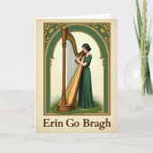 Emerald Harp Irish Pride Card カード (正面)