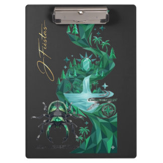 “Emerald Island Beetle – Nature Art  クリップボード