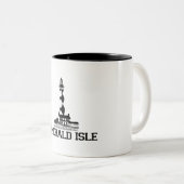 Emerald Isle。 ツートーンマグカップ (正面右)