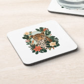 Emerald Jaguar Tropical Botanical Coaster コースター (左側)