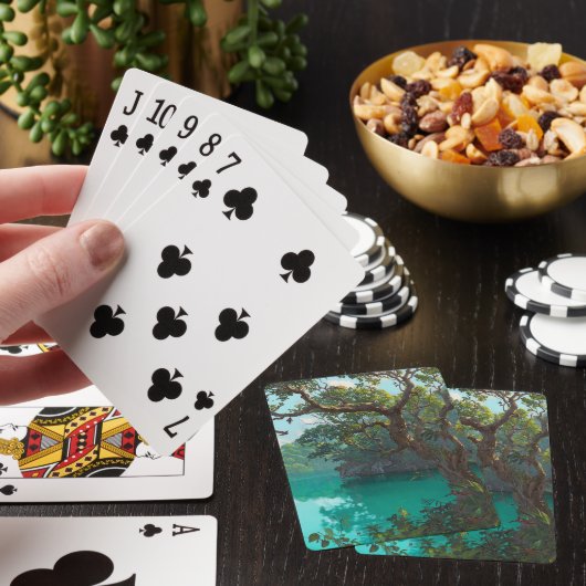 Emerald Jungle Lagoon Playing Cards トランプ (インサイチュ)