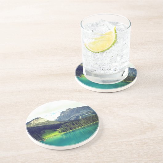 Emerald Lake、Banff、カナダ コースター (側面)