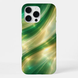 Emerald Luxe Holographic Gradient Phone Case iPhone 16 Pro Maxケース