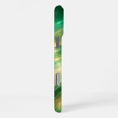 Emerald Luxe Holographic Gradient Phone Case iPhoneケース (右側面)
