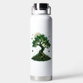 emerald magic tree latte mug ウォーターボトル (背面)