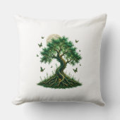 emerald magic tree latte mug クッション (正面)