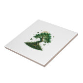 emerald magic tree latte mug タイル (側面)