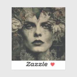 Emerald Molly — Gothic Fine Art シール