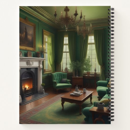 Emerald Noir ノートブック (裏面)