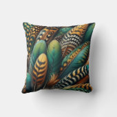 Emerald Plumage クッション (裏面)