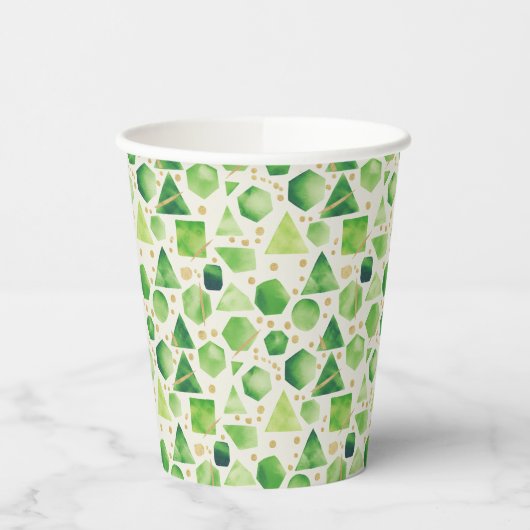 Emerald Prism Mosaic 紙コップ (左)