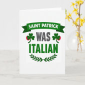 Emerald Ribbon Italian Card カード (黄色い花)