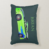 Emerald Roadrunner of the Verdant Horizon アクセントクッション (正面(垂直))