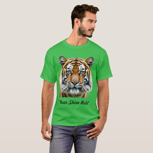 "Emerald Roar Majesty" Tシャツ (正面フル)