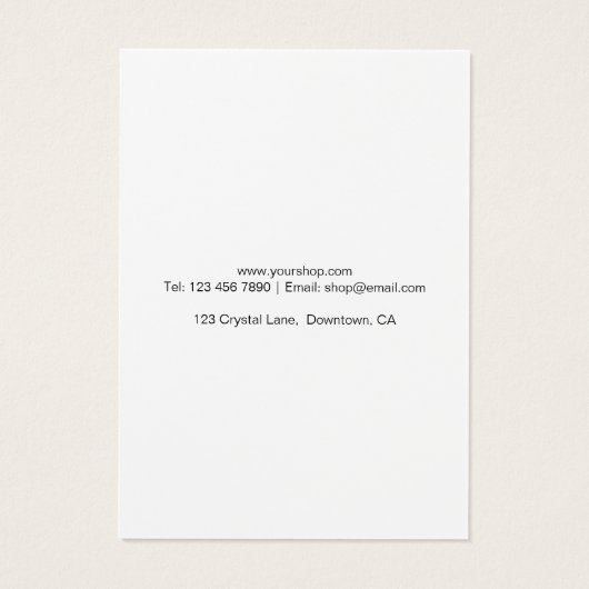 Emerald Rock Golden Earring Display Cards (裏面)