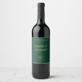 Emerald Romance wine labels  ワインラベル (正面)