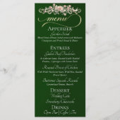 Emerald - Roses, Heart & Thank You メニュー (正面)