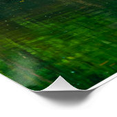 Emerald Stillness by the Garden Falls ポスター (コーナー)