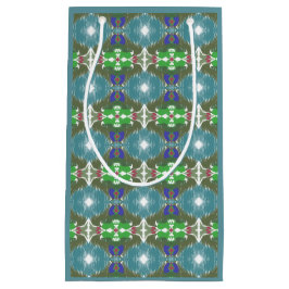 Emerald Tide Kaleidoscope スモールペーパーバッグ