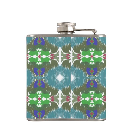Emerald Tide Kaleidoscope フラスク (裏面)