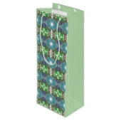 Emerald Tide Kaleidoscope ワインギフトバッグ (裏面アングル)