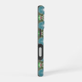 Emerald Tide Kaleidoscope iPhone 16ケース (右側面)